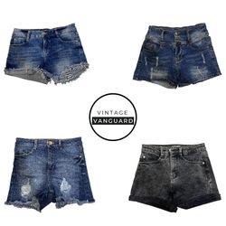 Vintage Denim Shorts Bundle – Ripped & Distressed ..
