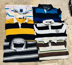 Ensemble de 100 maillots de rugby sans marque