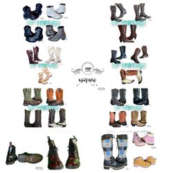 Op vintage Branded Cowboy Boots