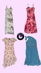 Y2K Soft Girl Era Printed summer dresses