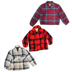 Pendleton and woolrick old Jackets