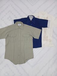 ZV0956 True Vintage 70s & 80s Men’s Shirts
