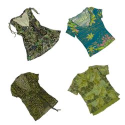Y2K Nature Vibe Sleeveless Tops Mix