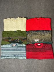 Vêtements en tricot Fisherman & Embroided & Cablen..