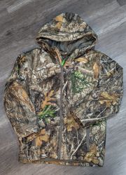 1368 - Forest Ember Real Jungle Tree Printed Jacke..