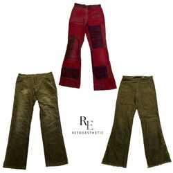 Y2K Britney Era Girl Corduroy Pant RE2613