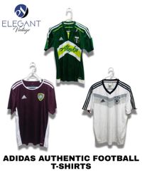 T-shirts de football Adidas (100 % authentiques) -..