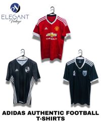 T-shirts de football Adidas (100 % authentiques) -..