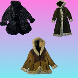 Y2K IT Girl Afghan Coat (TS-1783)