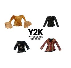Y2K European Mesh Long sleeve Tops (YWV09)