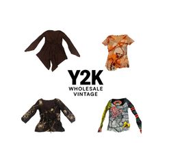 Y2K European Mesh Long sleeve Tops (YWV13)