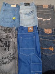 HD1253 Men Baggy Hiphop Jeans