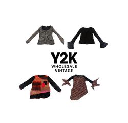 Y2K European Mesh Long sleeve Tops (YWV24)