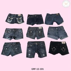 True Religion Signature Denim Shorts – High-Qualit..