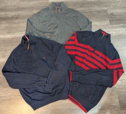 1374 - Tommy Hilfiger 1/4ジップ & フルジップセーター
