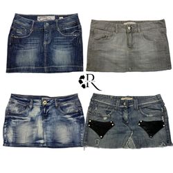 Y2K London Night Girl Micro Mini Skirts RW-1342