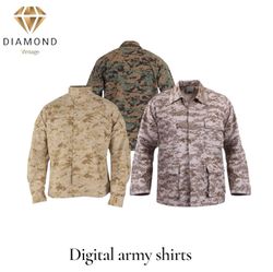Digital army shirts (DV-12-243)