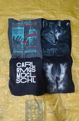 音楽のフーディーとスウェットシャツ