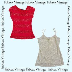 (FV-735) Y2K Sequence Party Tops