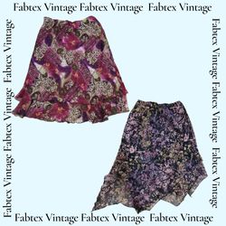 (FV-736) Y2K Retro Print Skirts Bundle | Mixed Pat..