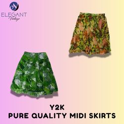 Y2K Pure Quality Midi Skirts - EV1551