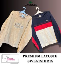 Premium Lacoste Sweatshirts