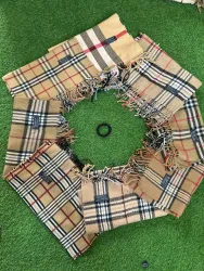 Classic Beige color Burberry scarves