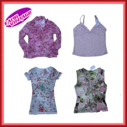 Blush Leaf Y2K Tops and Skirts (FV-199)