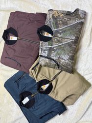 Carhartt rework style real tree and formal vest