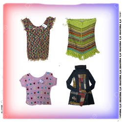 Eclectic Grandpa Bundle - tops, dresses, skirts (S..