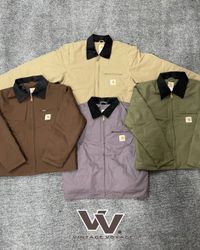 Carhartt reworked style mix colour Detroit jackets..