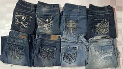 ANGELS AND OTHER MIX BRANDS JEANS  (MD1393)