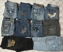 MISS CHIC AND OTHER MIX BRANDS JEANS (MD 1342)
