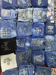 Y2K Rhinestone & Embroidered Jeans Bundle | Vintag..