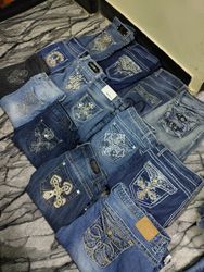 Y2K Pocket Detail Jeans Bundle | Vintage 0187