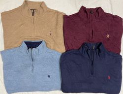U.S. POLO ASSN. Quarter Zip Pullover