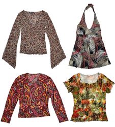 Emerald Isle Y2K Tops: RE-016