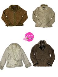 Jaquetas de camurça Y2k