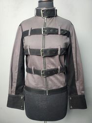 UPCYCLED BUCKLE CARGO JACKET
