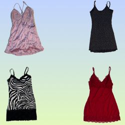 Y2K Romantic Night Dresses (TS-1790)