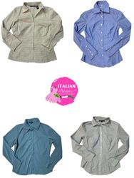 Camisas de escritório core em cores sutis Y2k