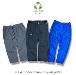 ザ・ノース・フェイス & アンダーアーマー ヴィンテージ ミックスパンツ