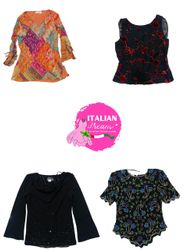 Sequence & beaded pretty Y2K tops