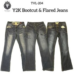 Y2K Bootcut & Flared Jeans (TVL-204)