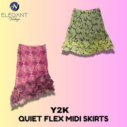 Y2K Quite Flex Midi Skirts - EV1559
