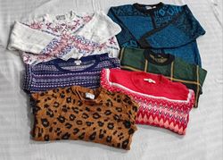 CR5624 Y2K Suéteres Completos Coloridos