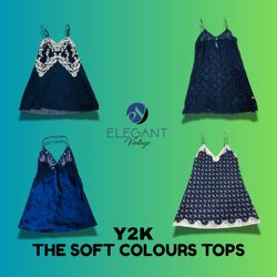 Y2K The Soft Colours Tops - EV1580