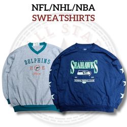 NFL NHL NBA Sweatshirts