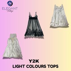 Y2K Light Colours Tops - EV1587