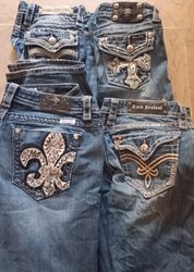 Miss me / True religion / Rock Revival flared boot..